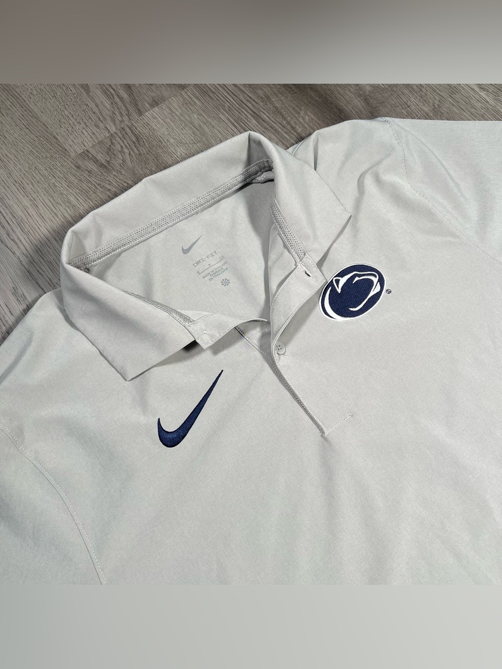 Nike Penn State Nittany Lions Dri-Fit On Field Coaches Polo Men’s S DZ8513-419